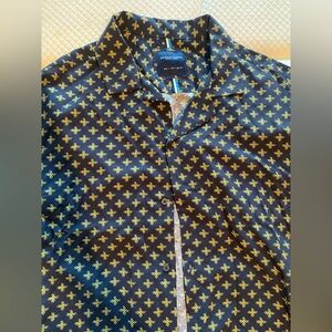 Denim & Flower Black and Yellow Patterned Shirt